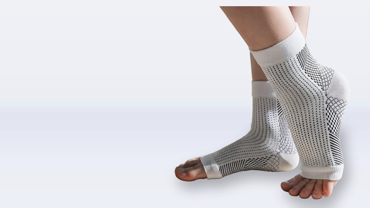 Calcetines para fascitis plantar y dolor de talón - banner