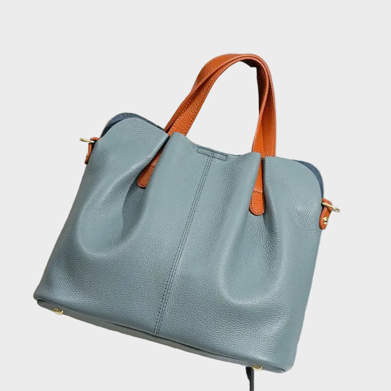 Elena™ | Classic Tote Bag – Bolso de Piel Auténtica