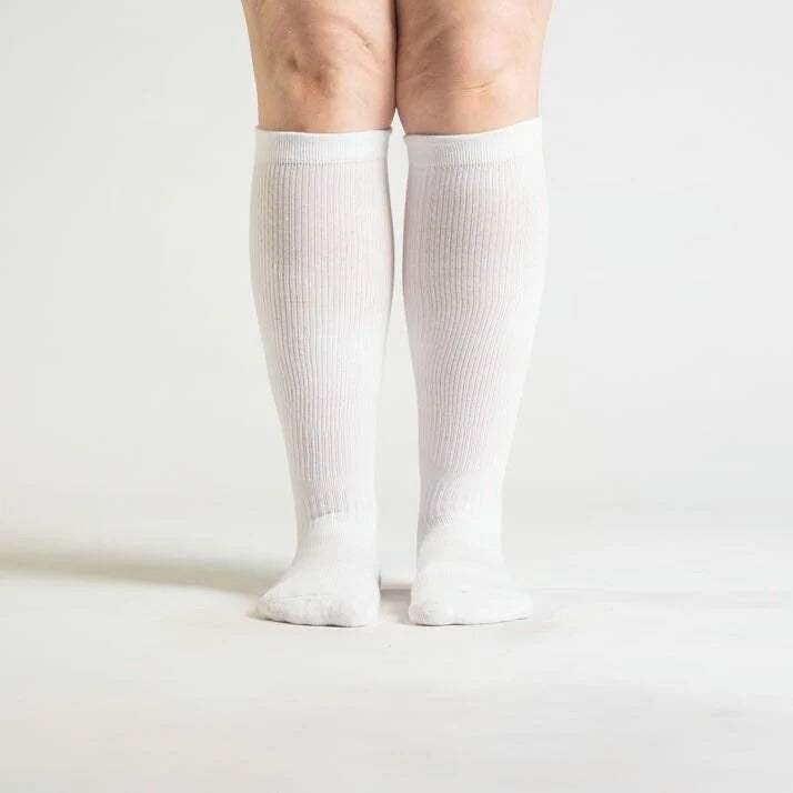 Essenza FlexRelief – Calcetas de Compresión (Pure White)