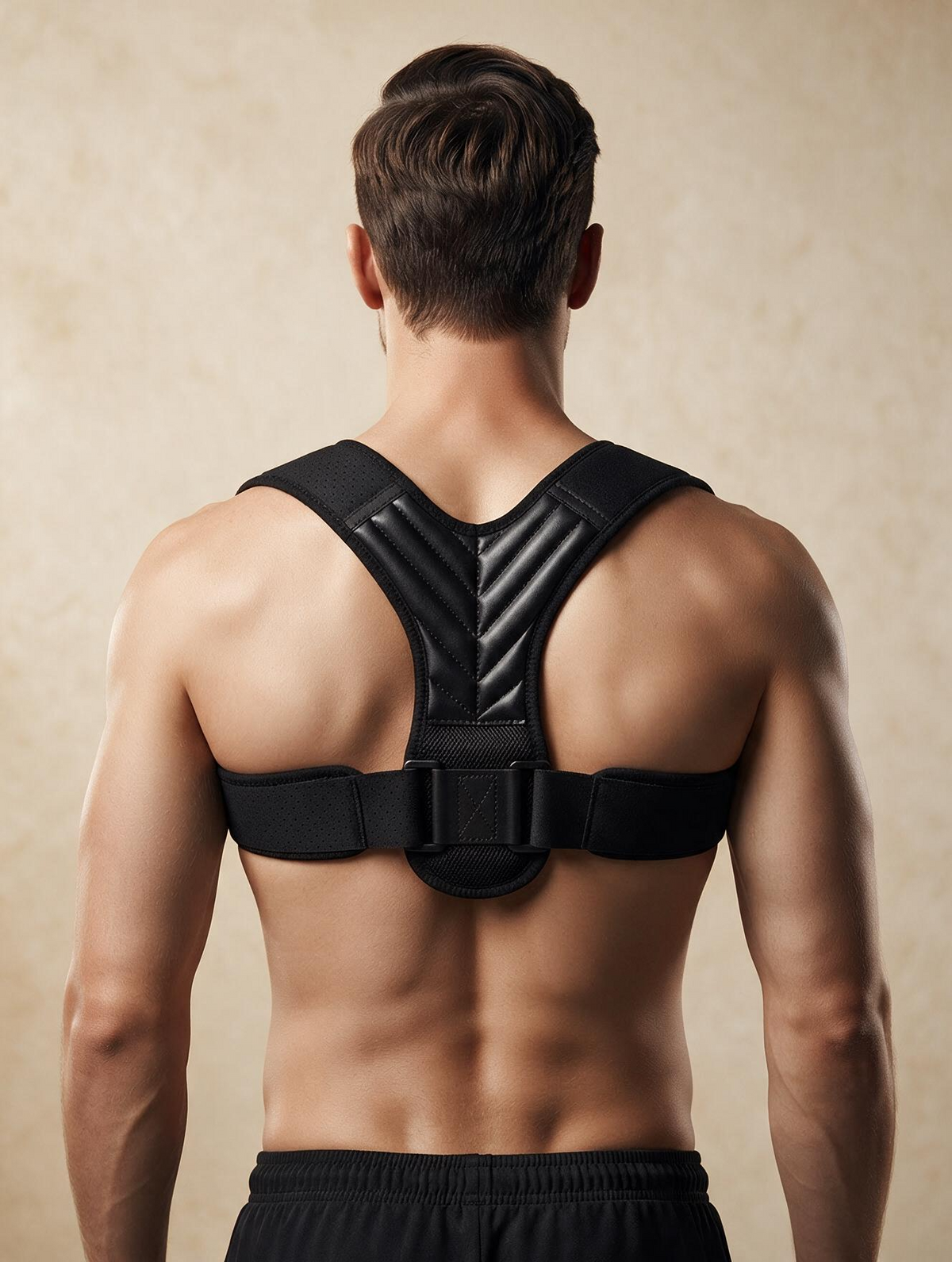 Cinturón de Soporte Lumbar Ajustable para Dolor de Espalda Baja - Corrector de Postura, Hombres y Mujeres