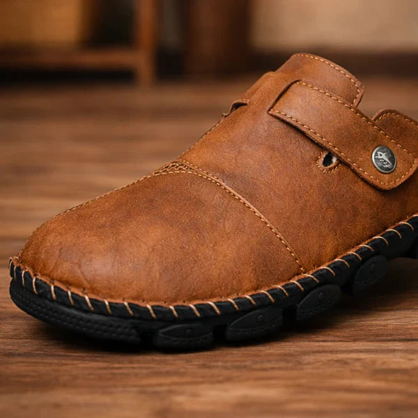 Sandalias Cómodas de Piel Essenza