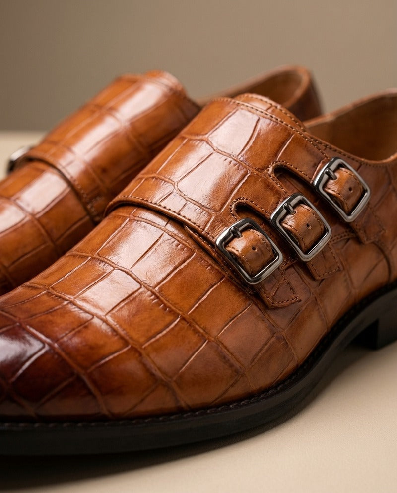 Mocasines de Piel de Flor Entera