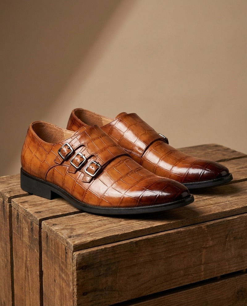 Mocasines de Piel de Flor Entera