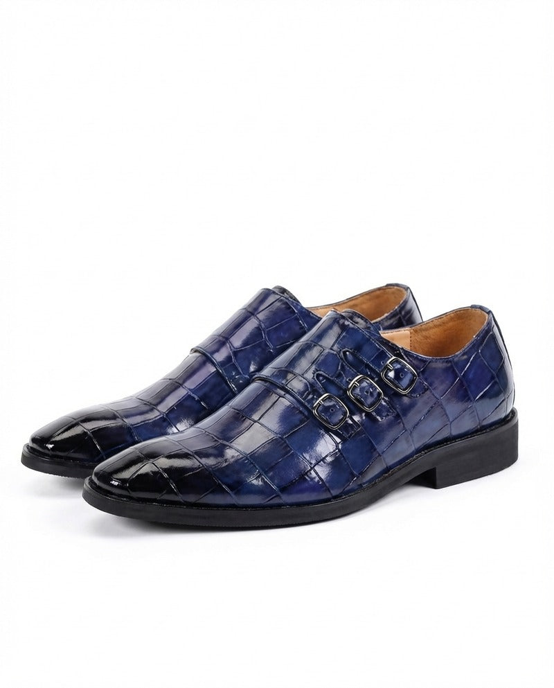 Mocasines de Piel de Flor Entera