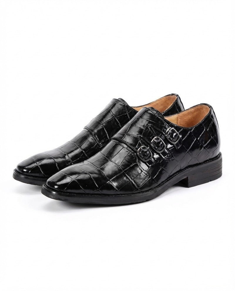 Mocasines de Piel de Flor Entera